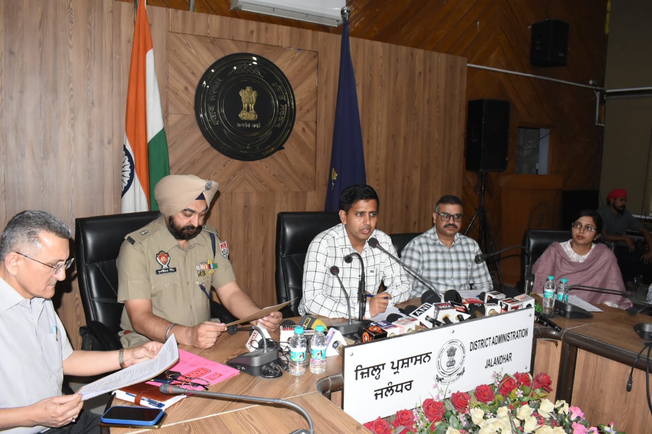  जालंधर में उप चुनाव को लेकर DC हिमांशु अग्रवाल ने जारी किए निर्देश,