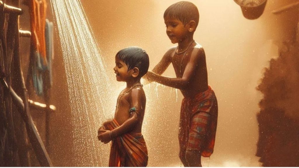 गूगल पर नहाते समय अपलोड कर दी फोटो
