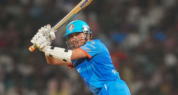 International Masters League : सचिन तेंदुलकर ने खेली 