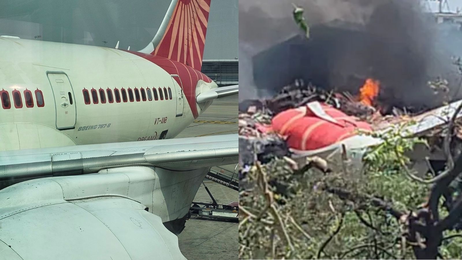 टेक ऑफ से पहले अहमदाबाद एयरपोर्ट से प्लेन की वीडियो वायरल