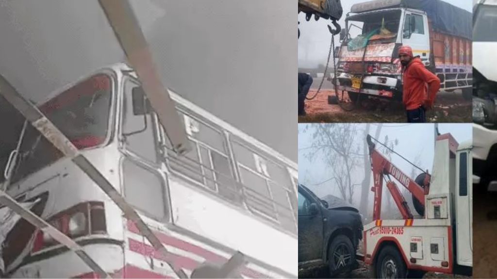 पंजाब में सवारियों से भरी बस नहर में पलटी,