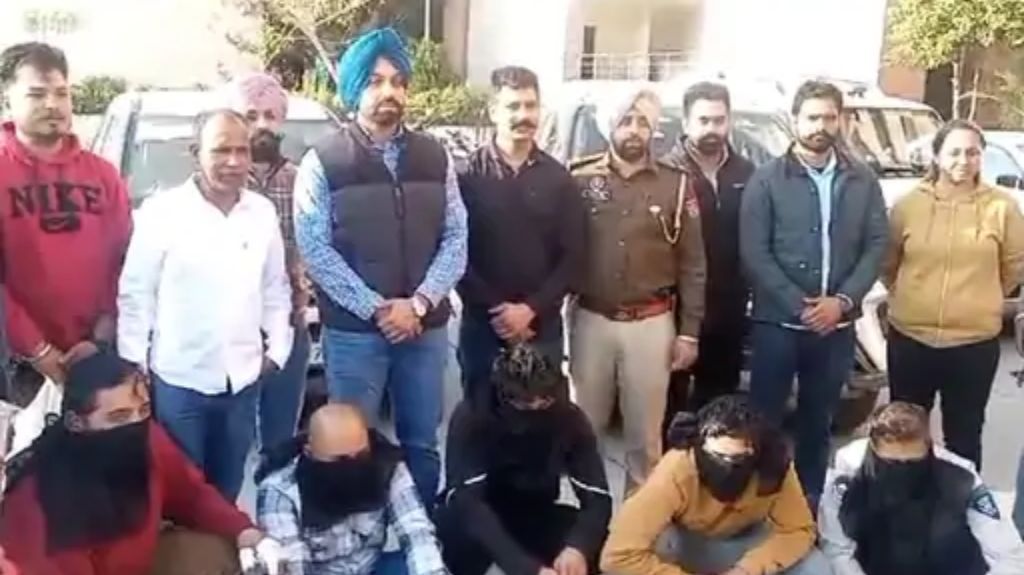 मोहाली में दिन-दहाड़े गैंगस्टर की ह'त्या करने वाले अरेस्ट, 