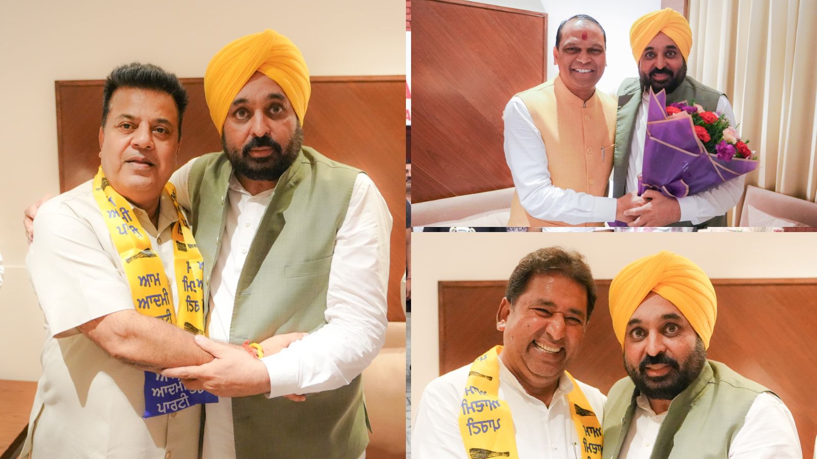 Jalandhar west by-poll:  CM मान ने दिया भाजपा और कांग्रेस को बड़ा झटका