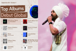 Diljit Dosanjh की एल्बम Ghost ने Spotify के टॉप एल्बम में तीसरा स्थान हासिल किया