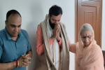 हरियाणा के सीएम नायब सैनी पहुंचे स्वामी मोहनदास आश्रम, 