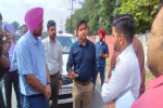 जालंधर के DC हिमांशु अग्रवाल ने किया PAP की बंद पड़ी लेन का दौरा,