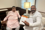 केंद्रीय ट्रांसपोर्ट मंत्री नितिन गडकरी से मिले सांसद सुशील रिंकू,