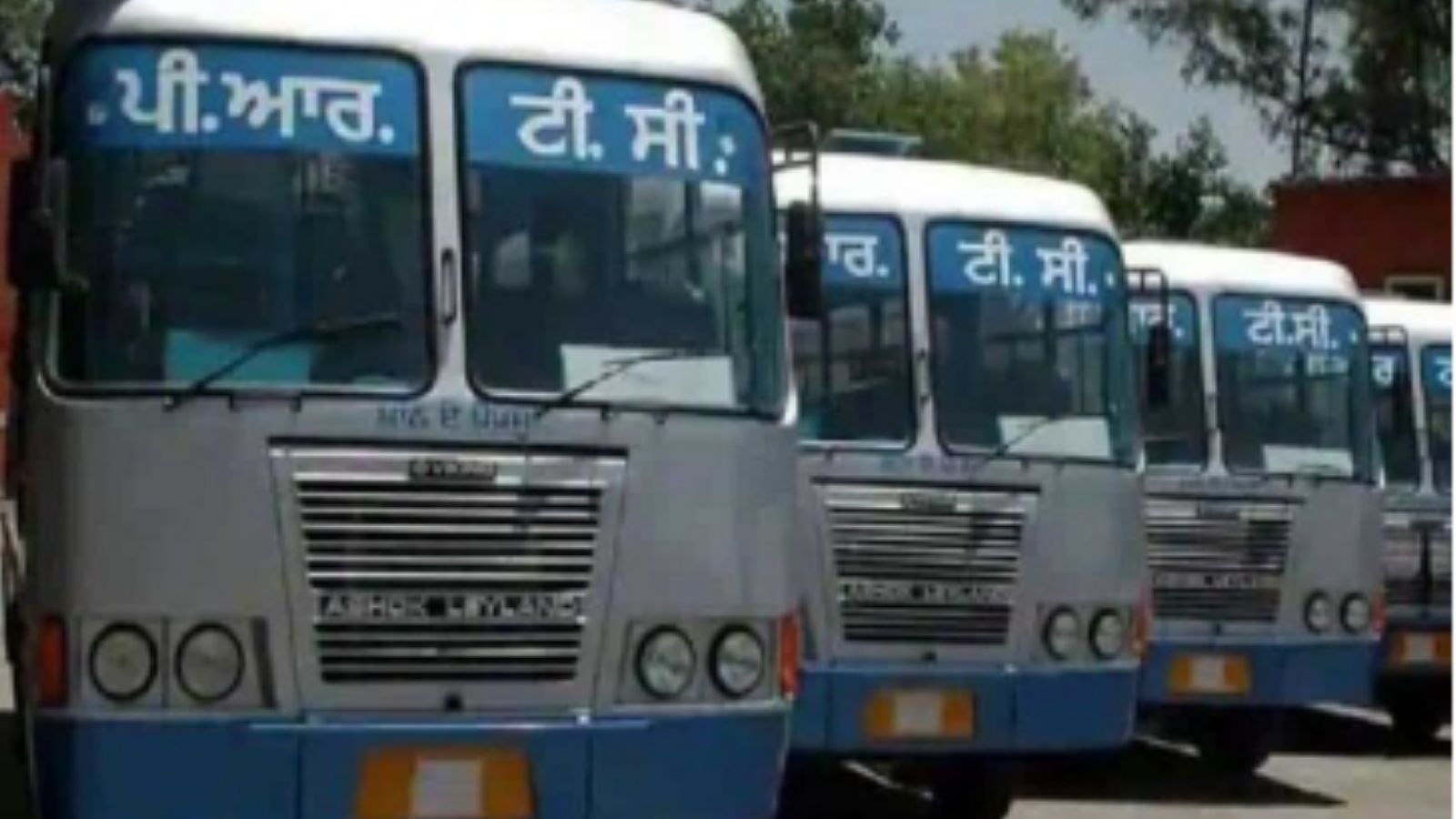 Punjab government buses are on strike