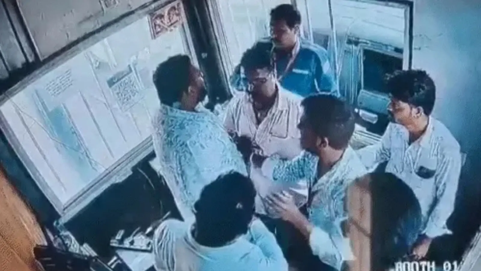 BJP leader's son beats up employees for demanding toll