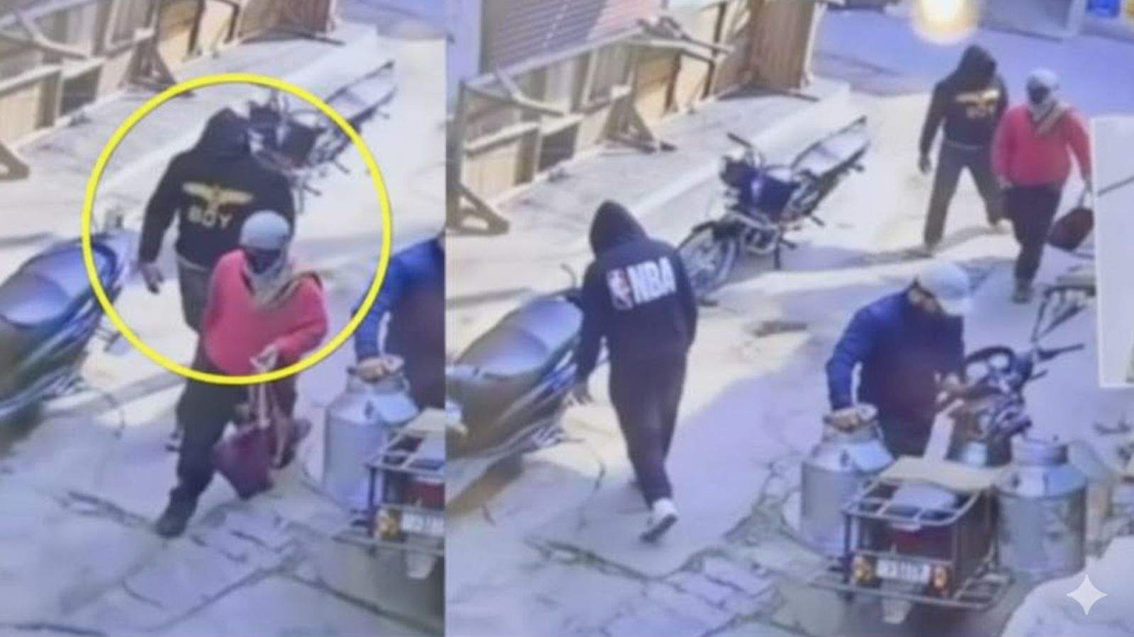 Another video of the Jalandhar Bhargava Camp robbery has surfaced