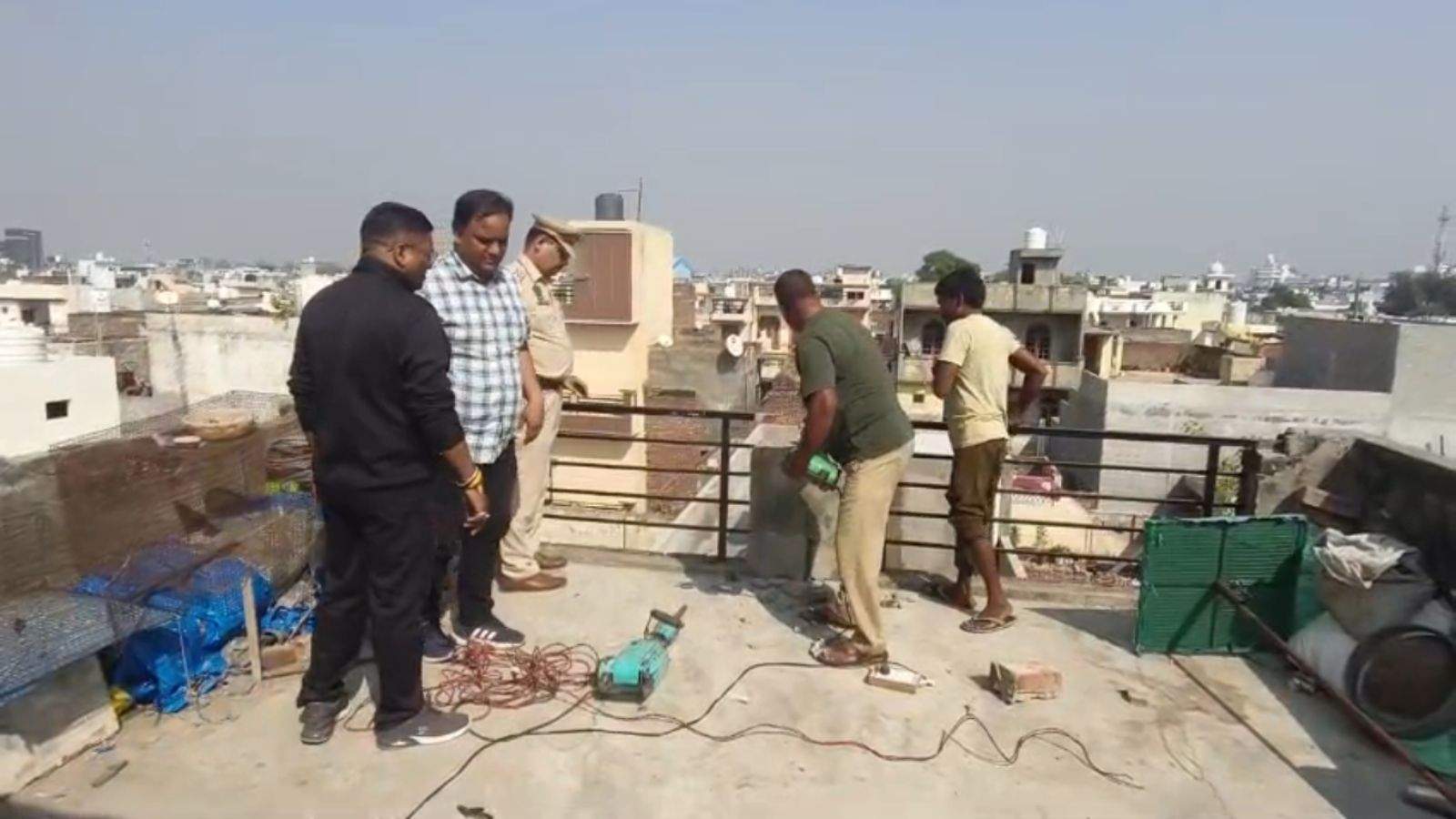 Bulldozers again run over drug smuggler's house in Jalandhar