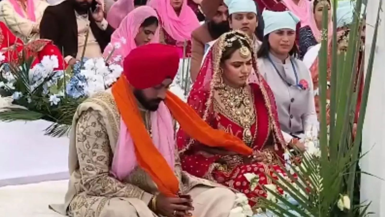 Cricketer Abhishek Sharma's sister Komal marries Lovinsh Oberoi