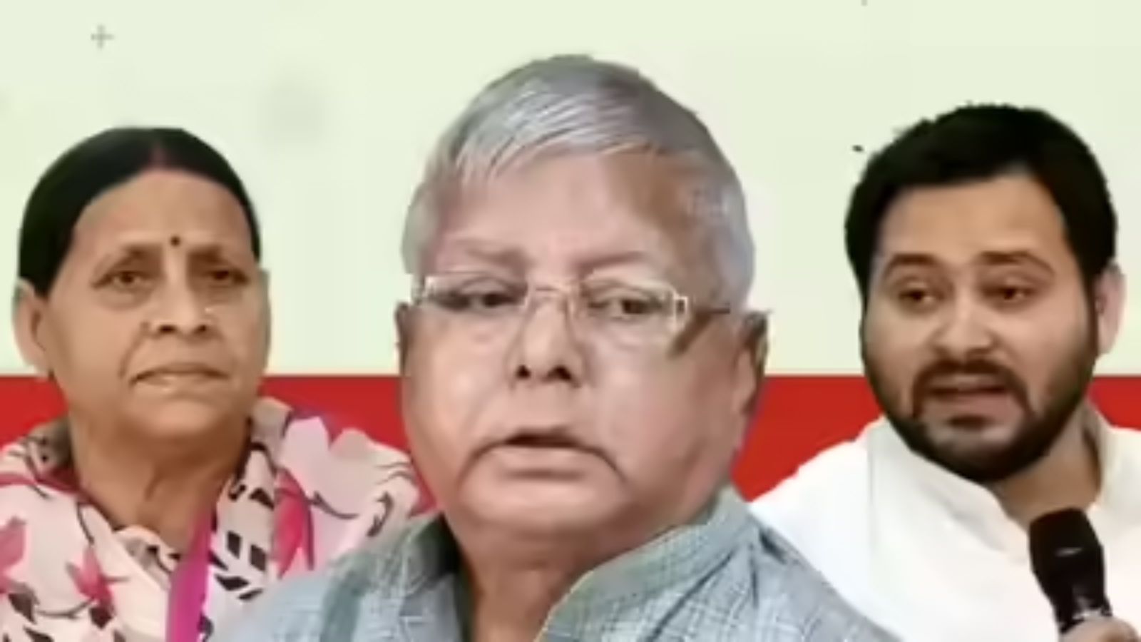 Lalu, wife Rabri Devi and son Tejashwi framed charges in scam