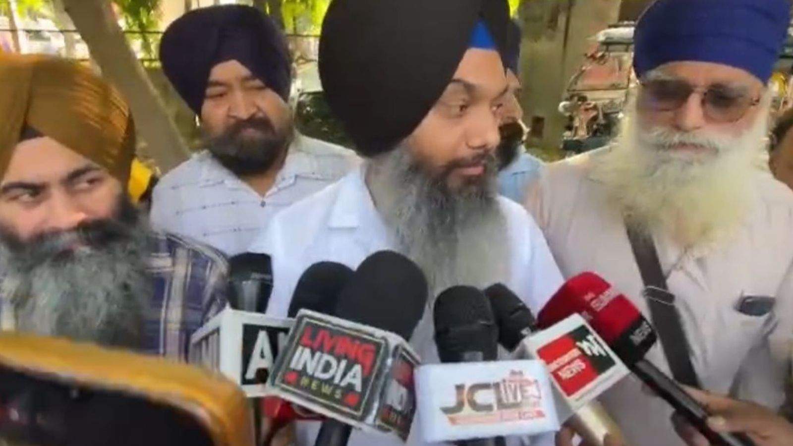 Sikh groups issued a statement regarding the attack on the train in Jalandhar.