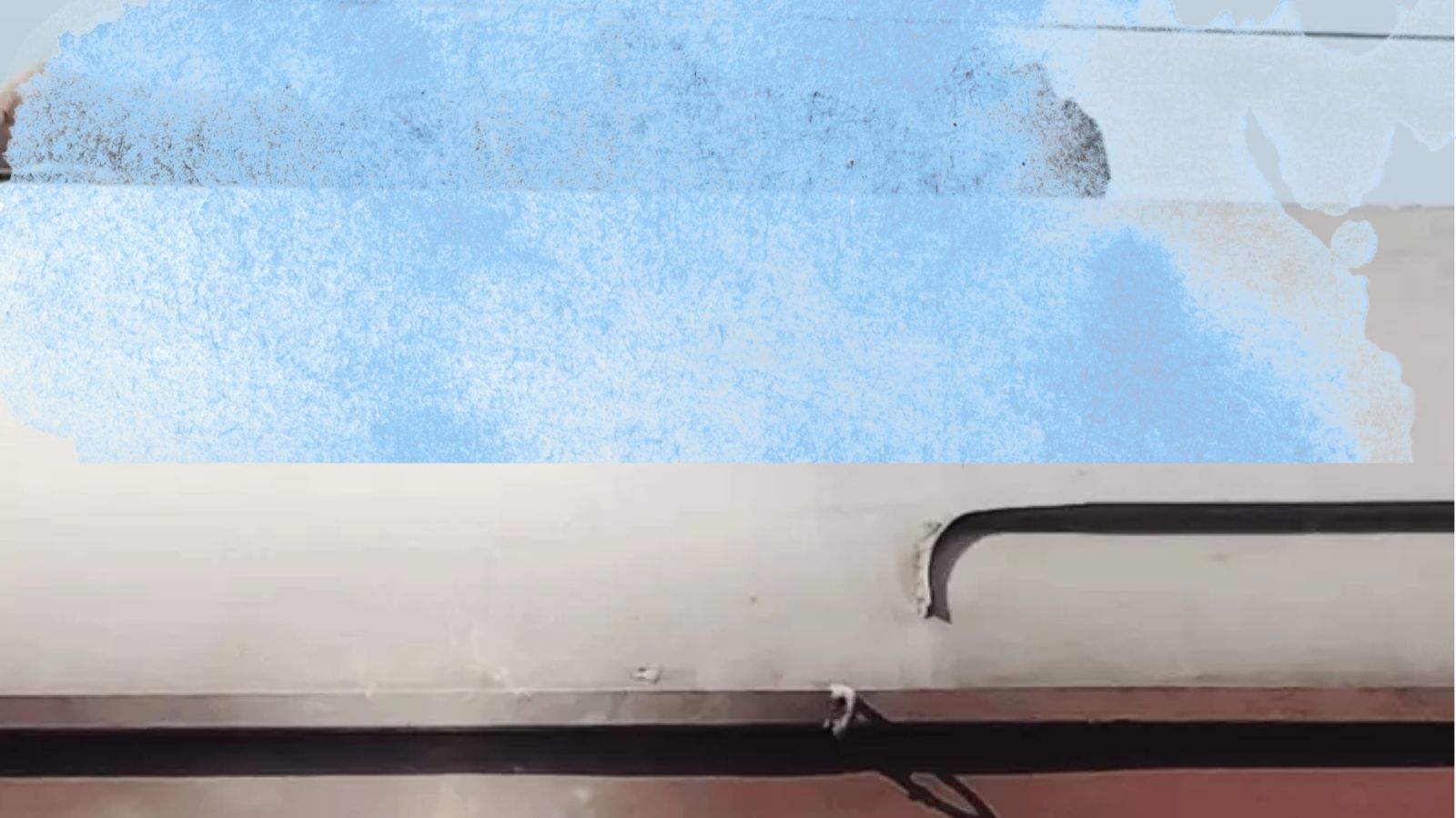 Tragic accident at Jalandhar railway station, man on board train gets hit and burns alive