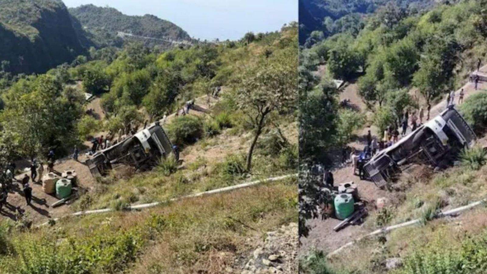 Horrific road accident in Uttarakhand, bus falls into 70 meter deep gorge, five people killed