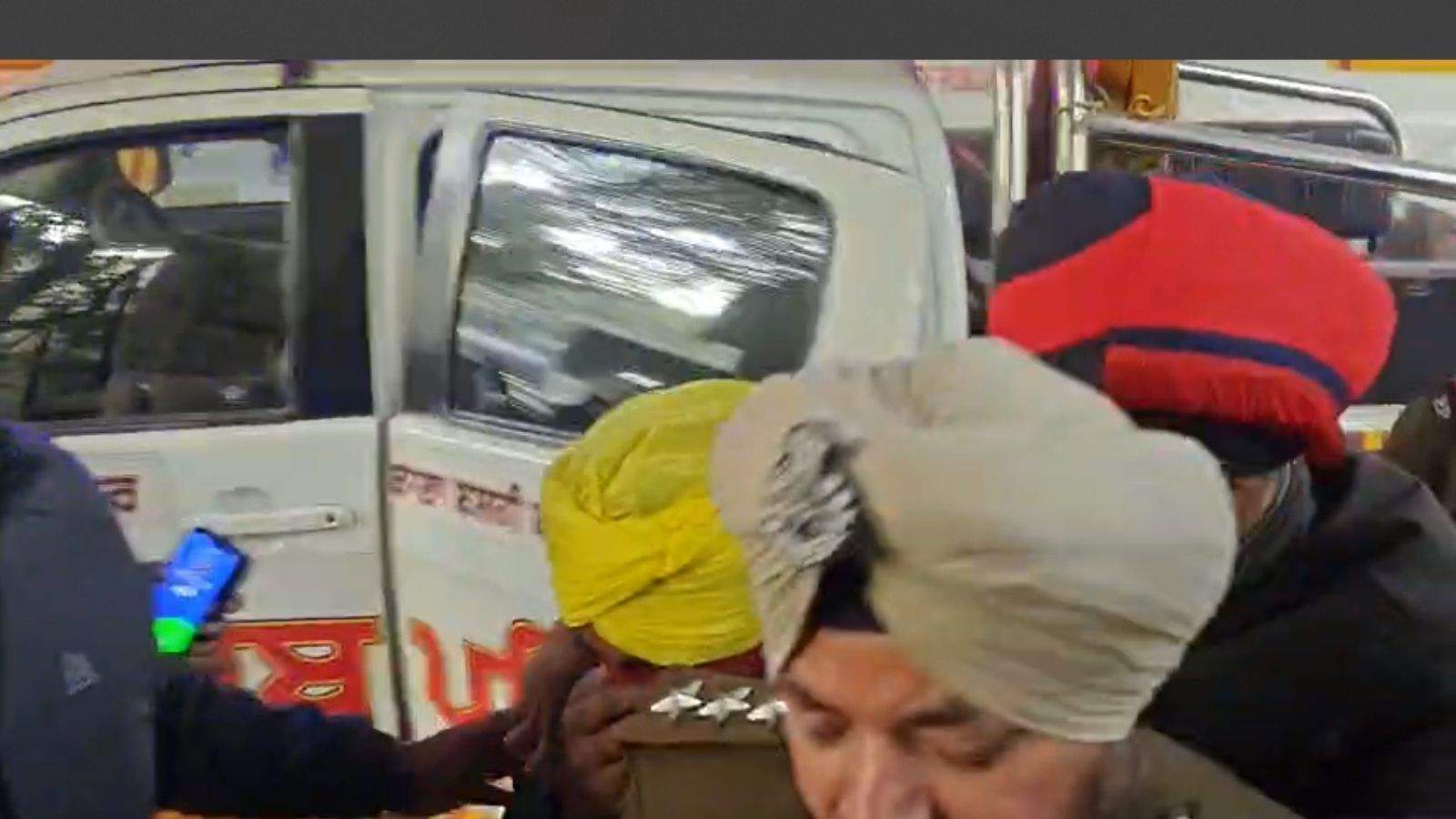 Medical examination of the accused in the murder case of a minor in Jalandhar, heavy police force deployed