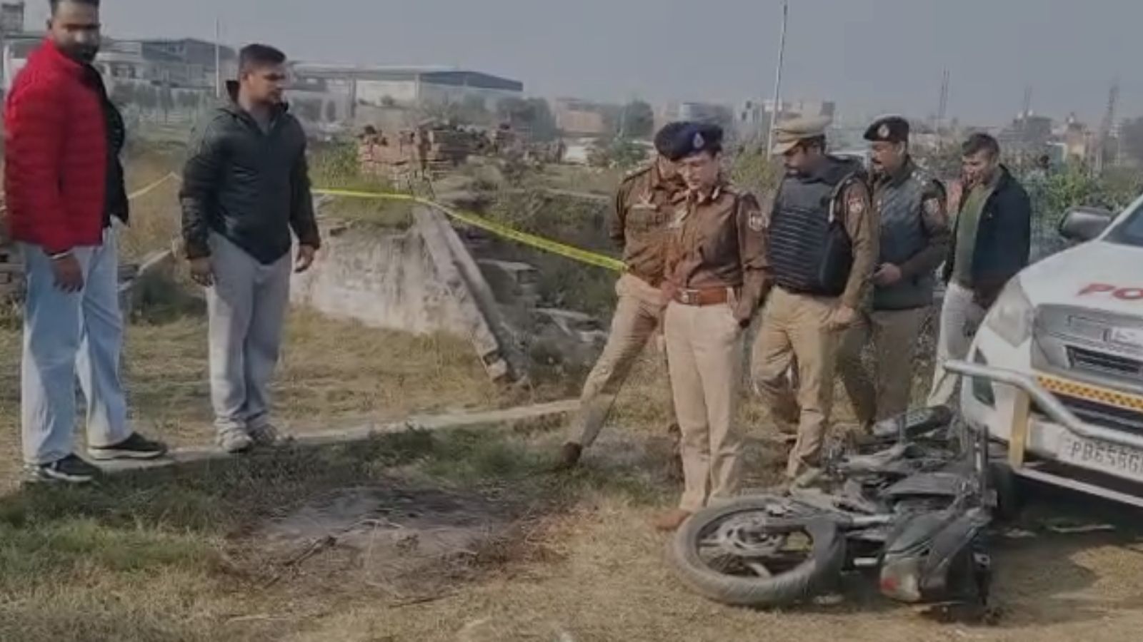 A shootout occurred between police and gangsters in Jalandhar