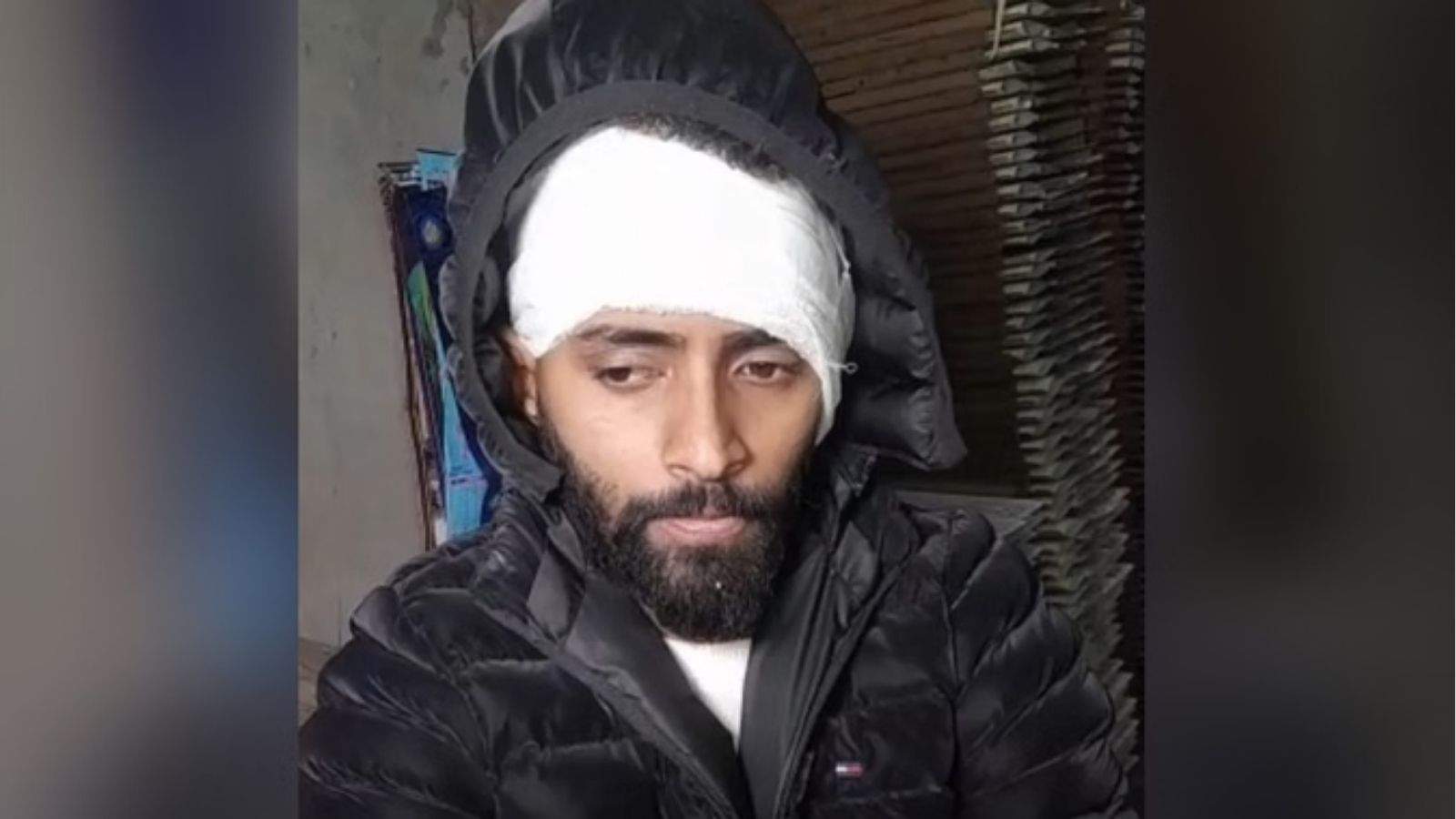 The menace of Chinese kite string continues; a young man seriously injured in Jalandhar.