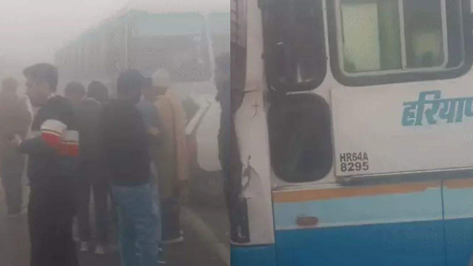 Dense fog causes chaos, visibility drops to less than 10 meters