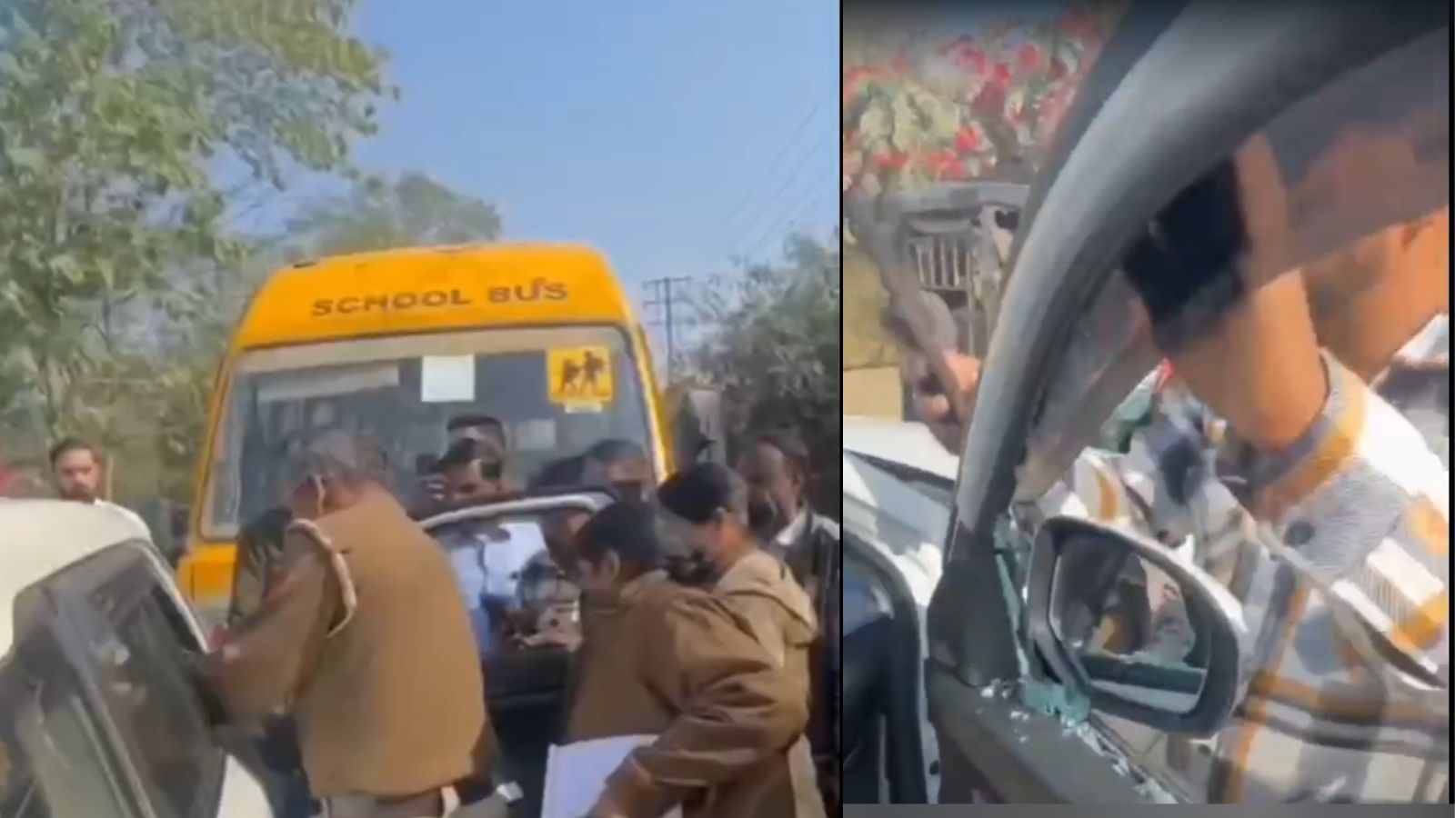 Drunk ASI hits so many vehicles in Chandigarh