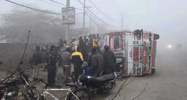 A horrific road accident in Punjab