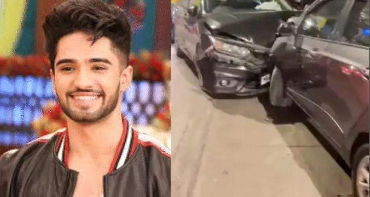 Actor Zeeshan Khan became victim of a road accident