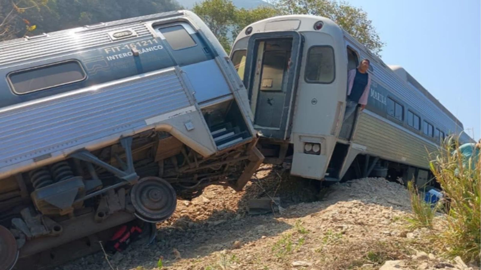 A major train accident occurred in southern Mexico’s Oaxaca state where a train derailed, killing 13 people and injuring 98. Several coaches overturned, rescue operations underway