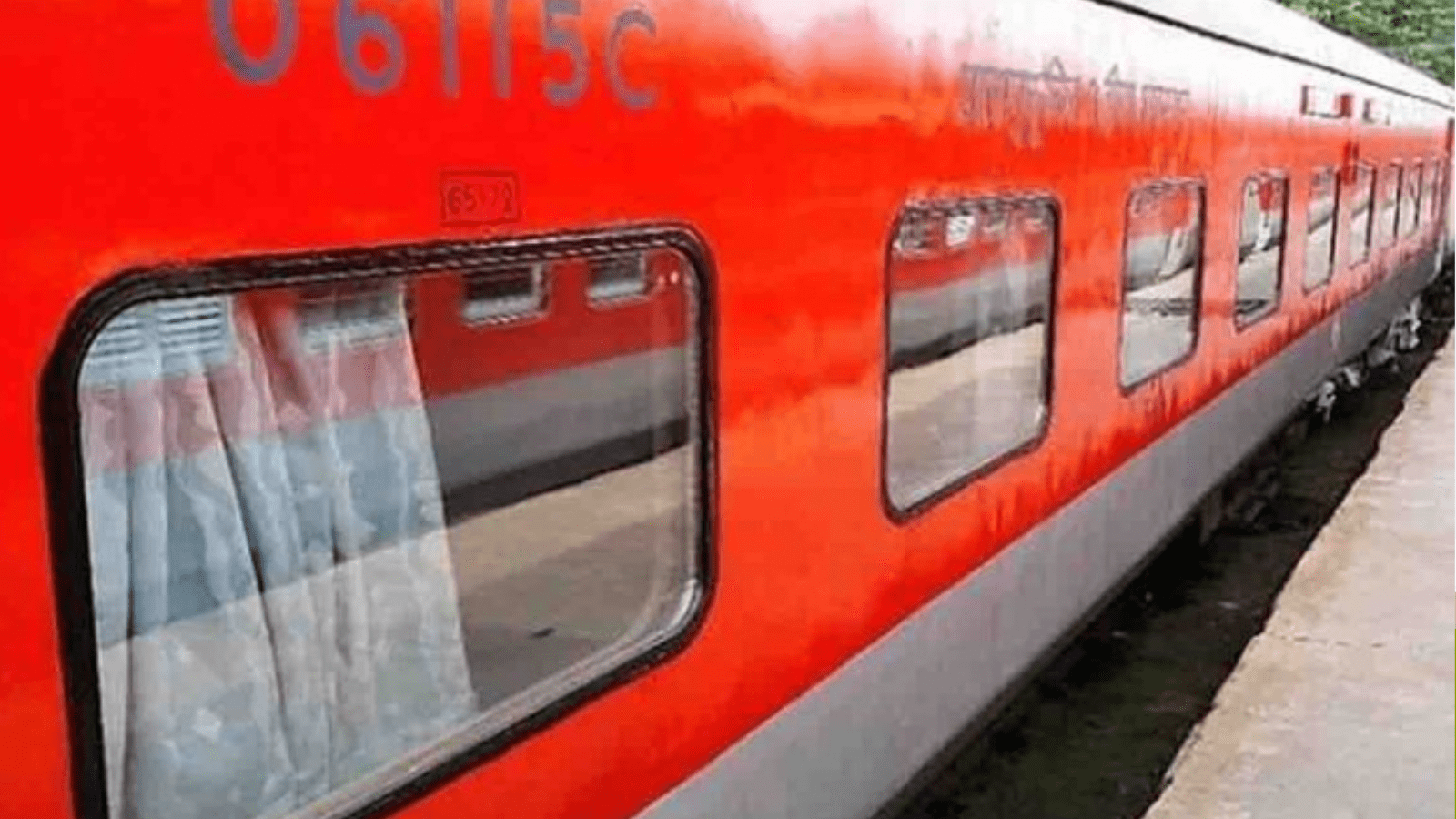 A horrific train accident