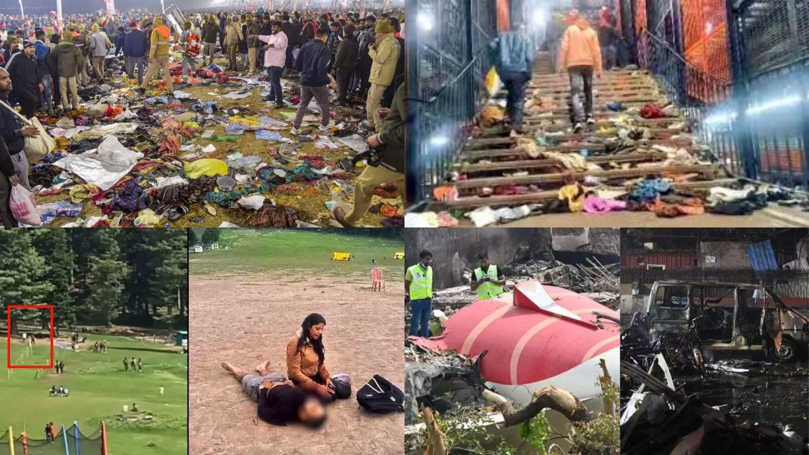 The country was shaken by terrorist attacks and major accident