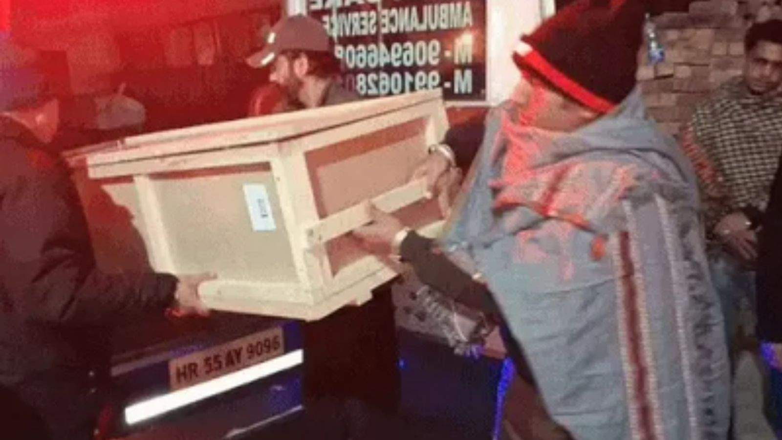 The body of a young man arrived in Jalandhar from Russia; he was identified through DNA testing