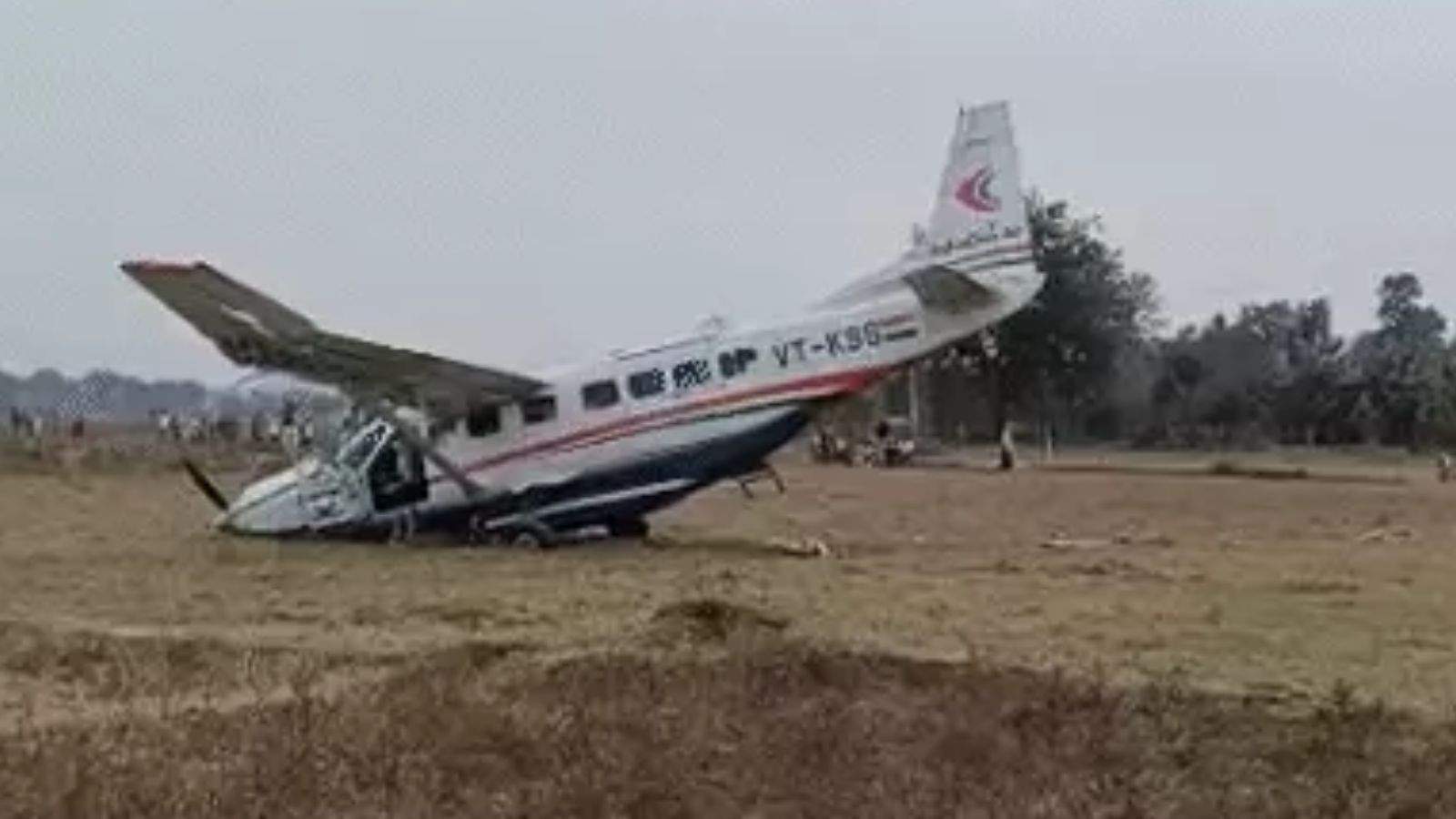 A 9-seater chartered plane crashed
