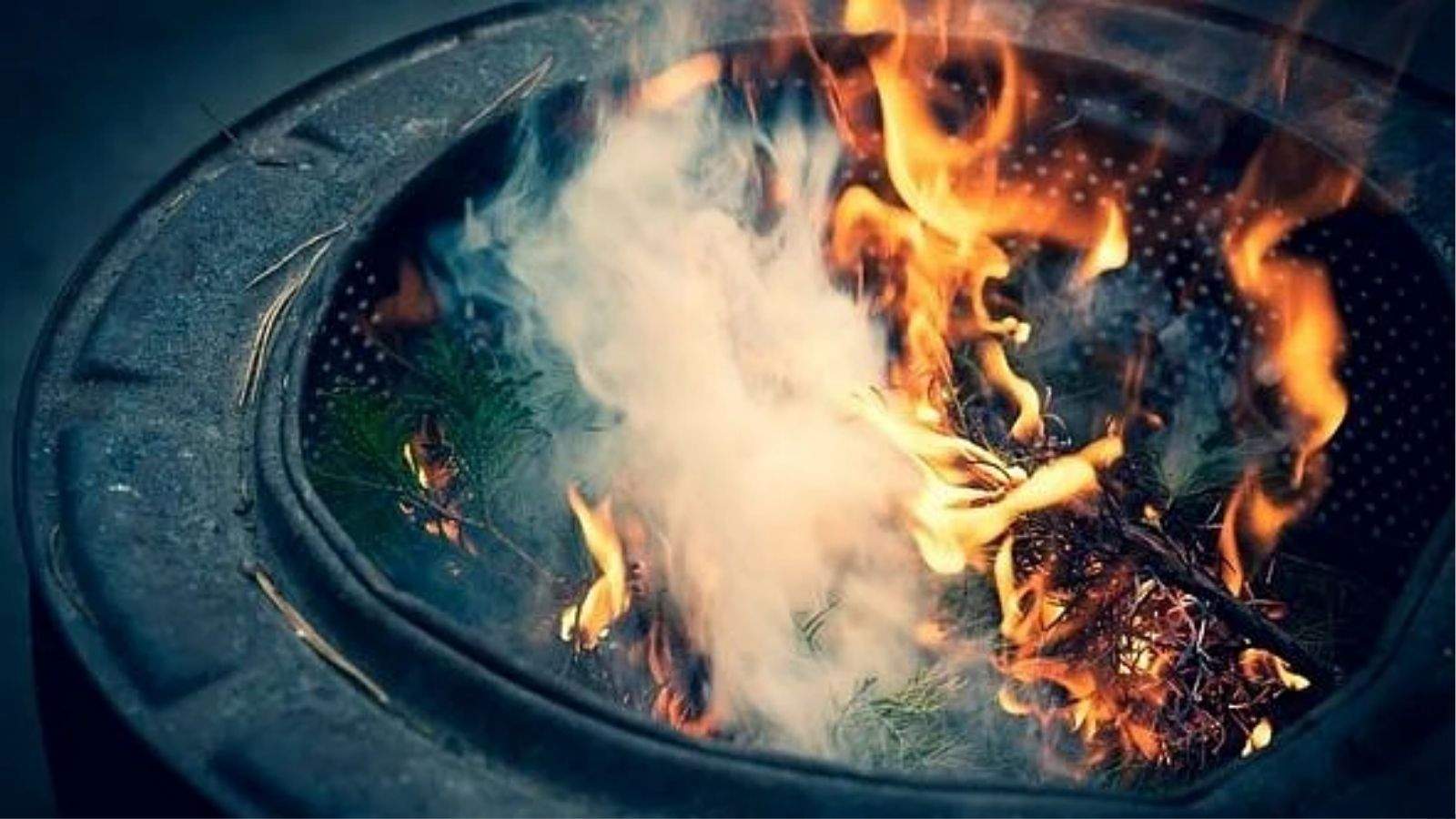 a charcoal brazier used to keep warm became deadly