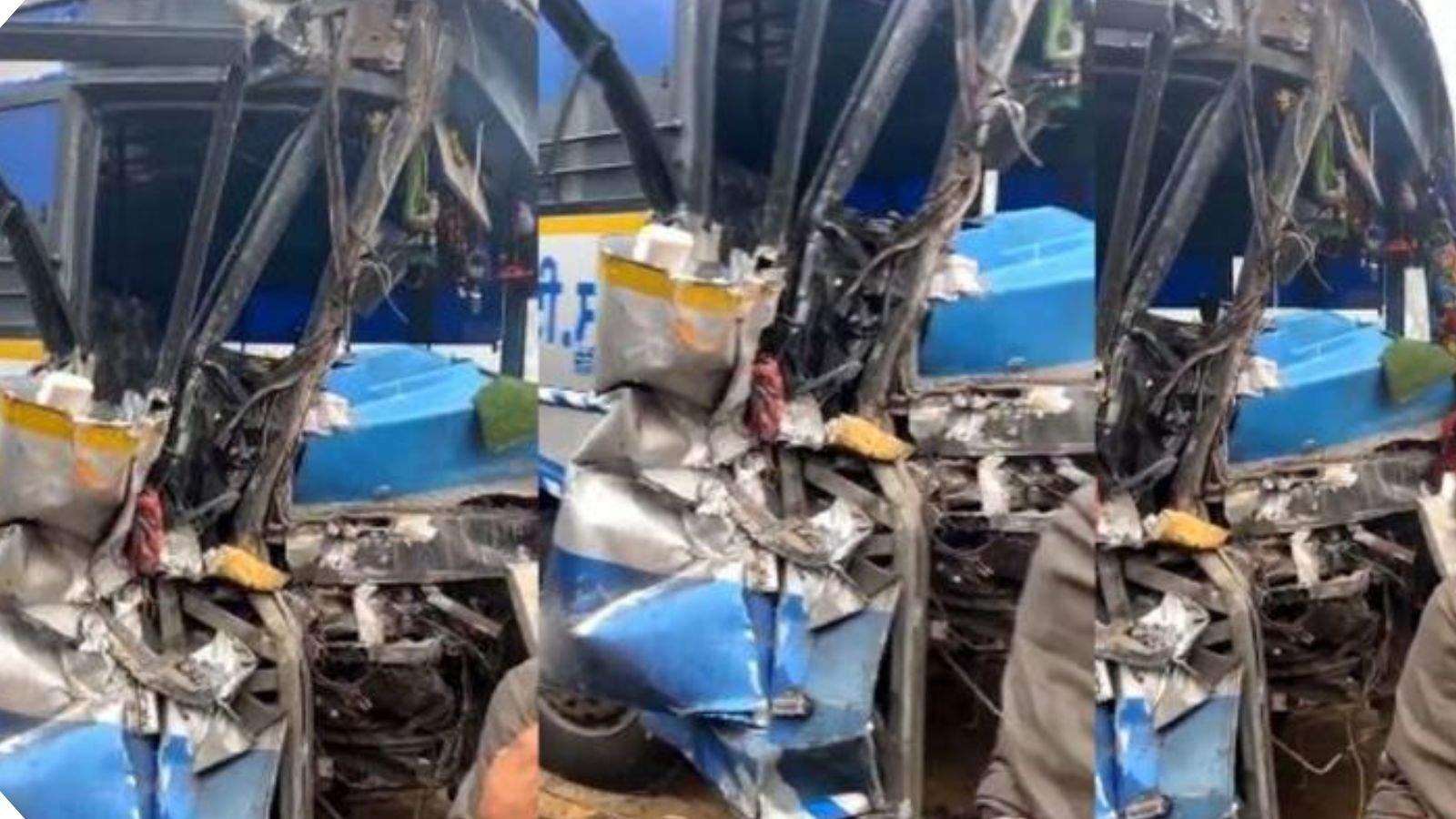 Dense fog causes havoc in Punjab; a PRTC bus full of passengers collides with a truck carrying gas cylinders