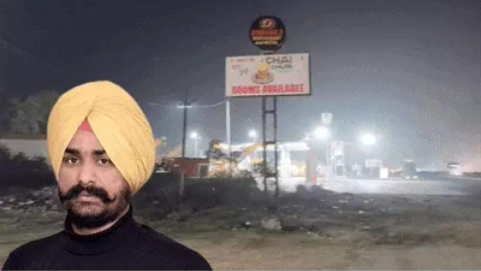 A restaurant owner in Punjab shot himself.