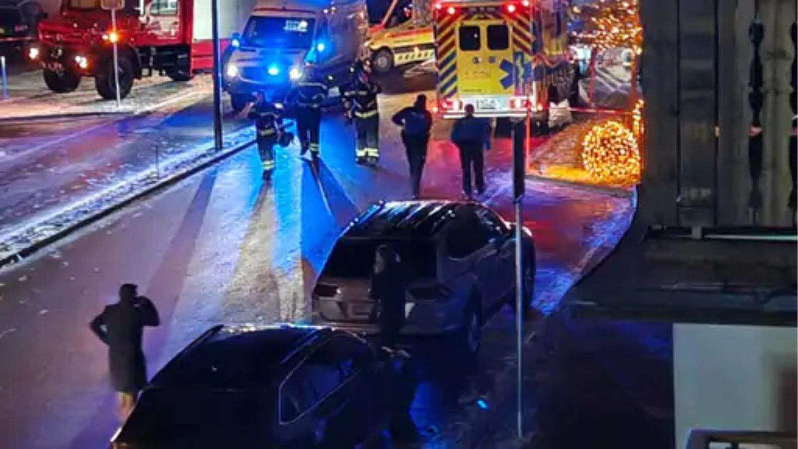Explosion During New Year's Celebrations In Crans Montana