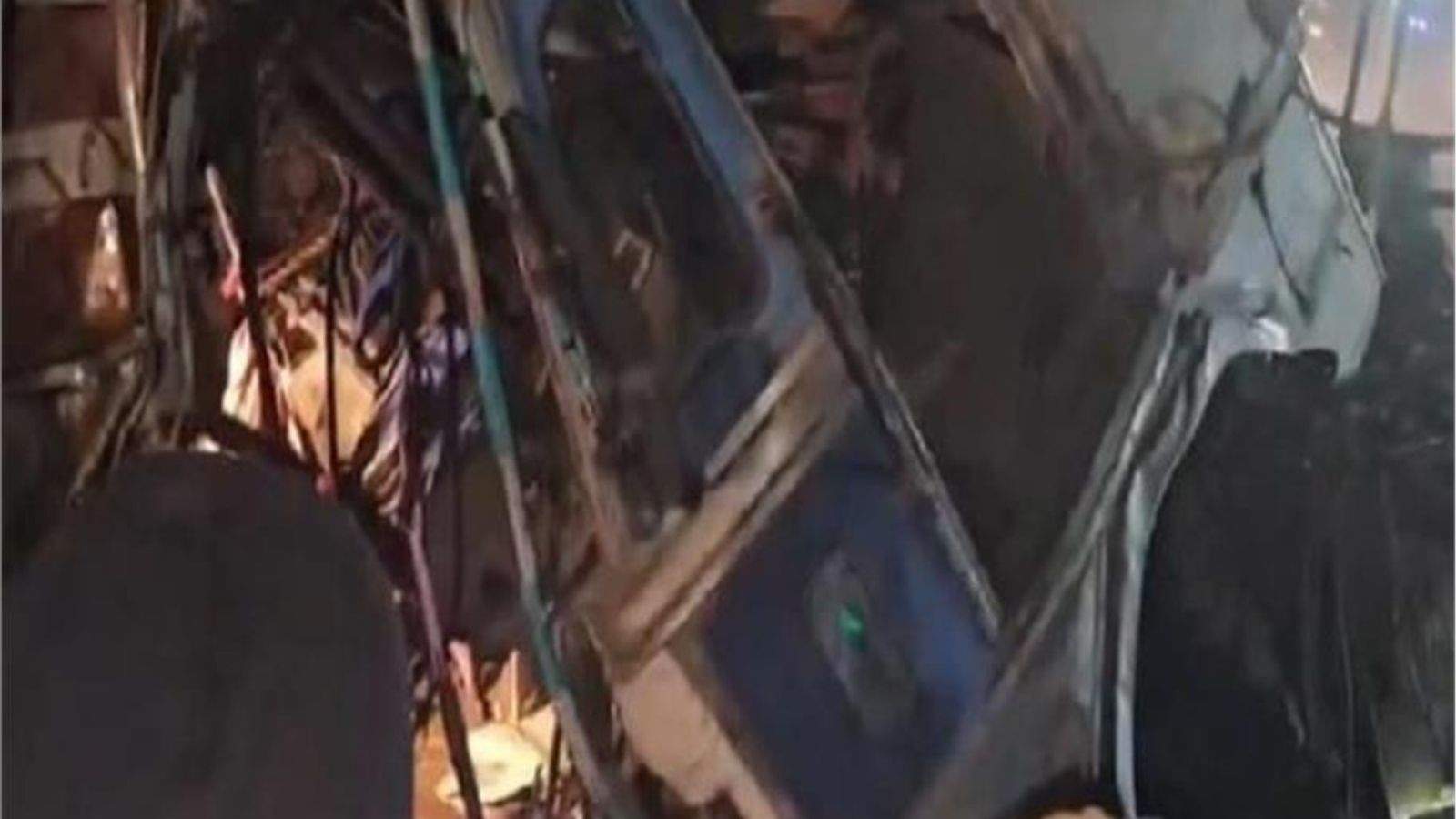 A horrific road accident in Punjab, two people died tragically on the spot.