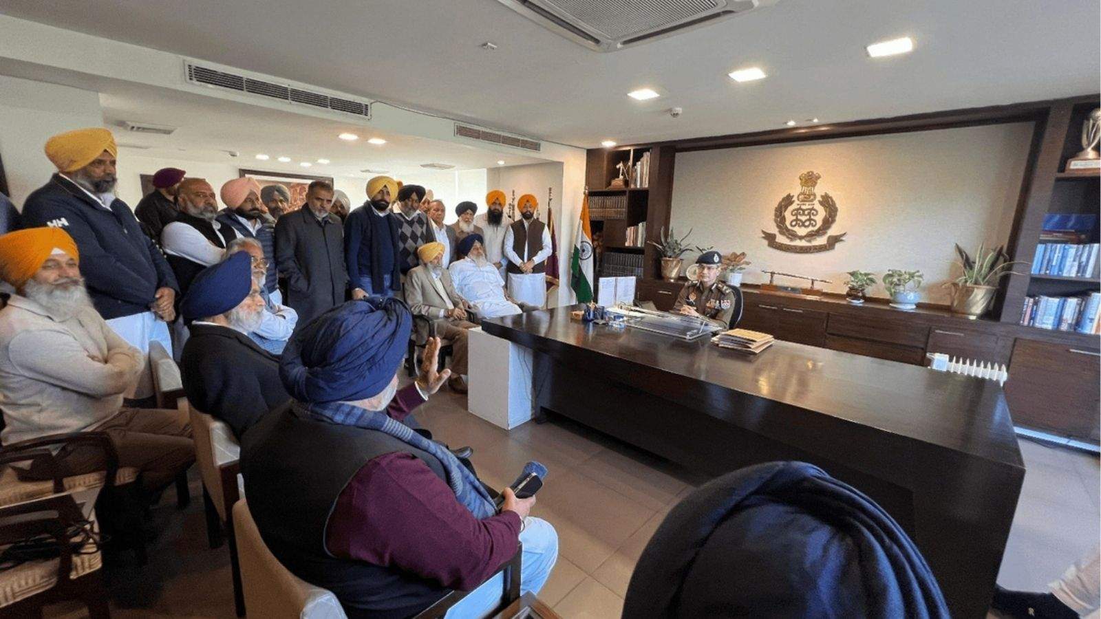 328 Forms case: Sukhbir Badal reaches DGP's office with the entire core committee