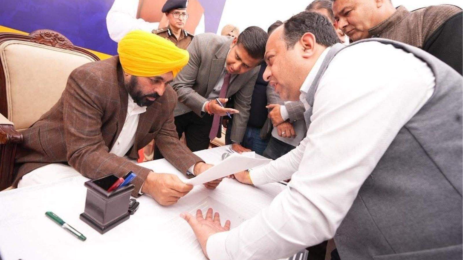 Saurabh Seth met with Chief Minister Mann regarding the development of Jalandhar