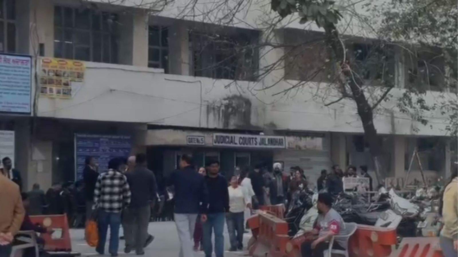 Lawyers go on strike across Punjab to protest against three rules, halting work in all courts, including Jalandhar.