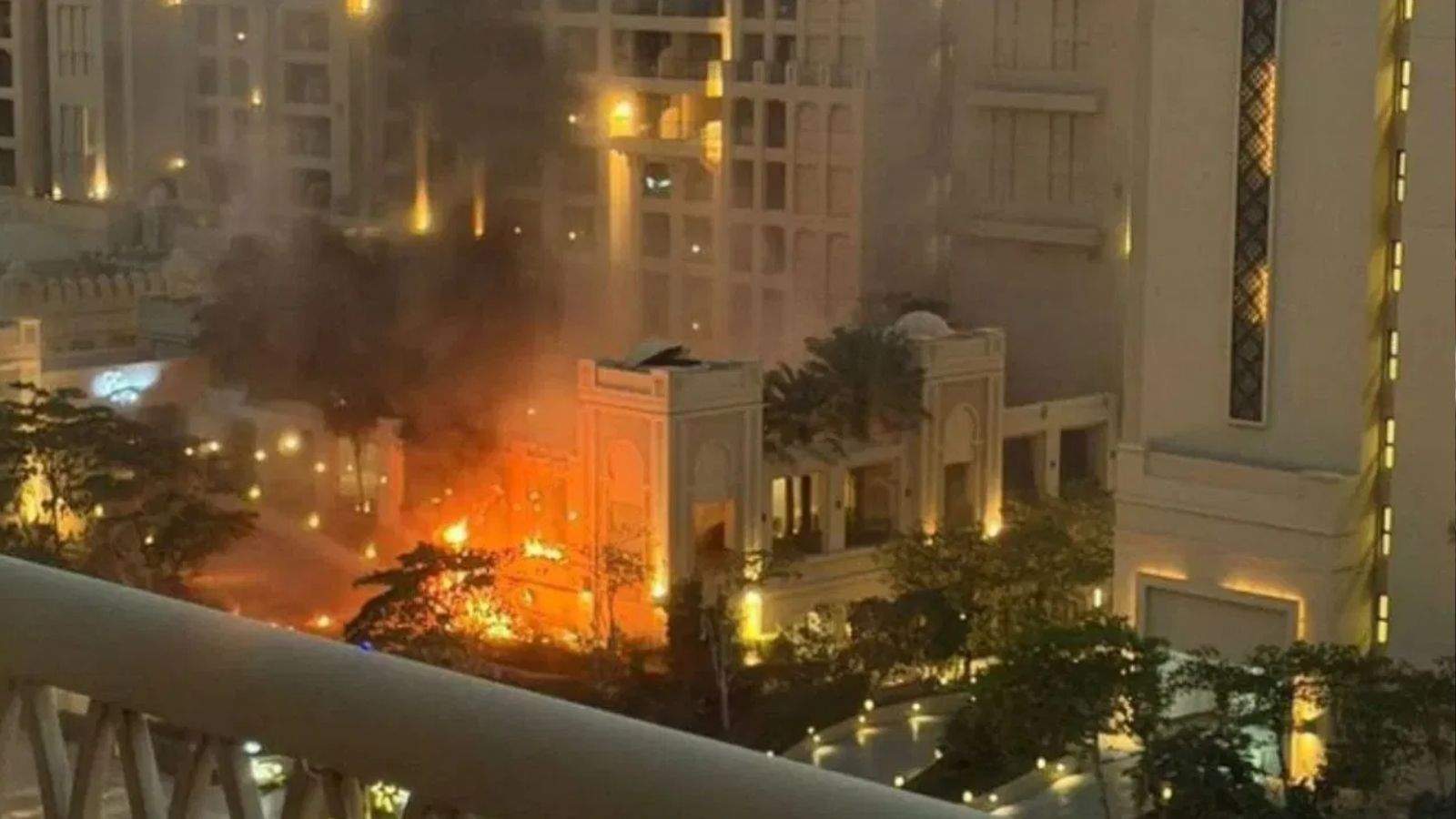 US-Israel-Iran war intensifies: Drone attack on Dubai airport, India also affected