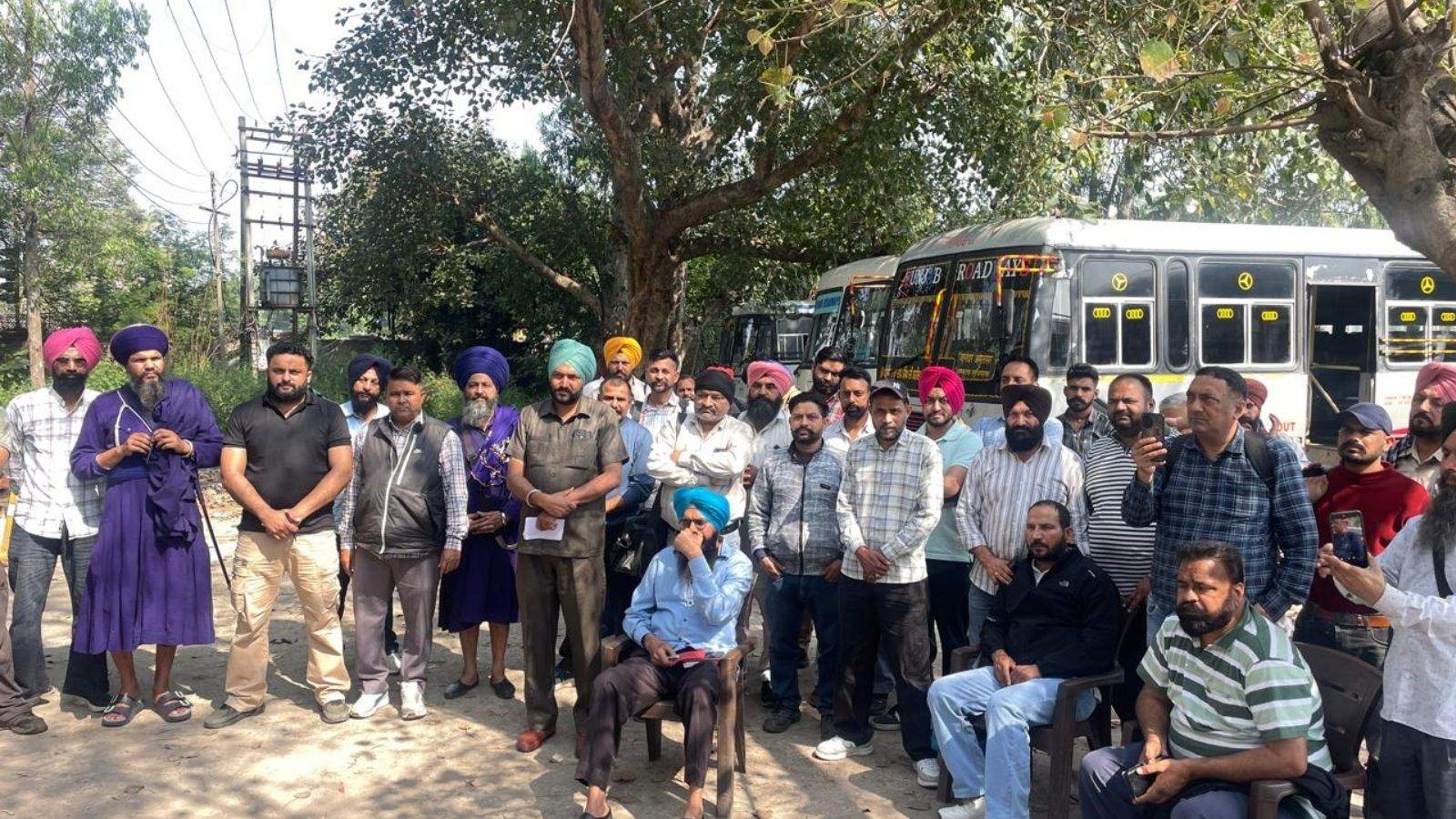 Jalandhar: Roadways Employees Hold Gate Rallies on the Martyrdom of Shaheed Bhagat Singh
