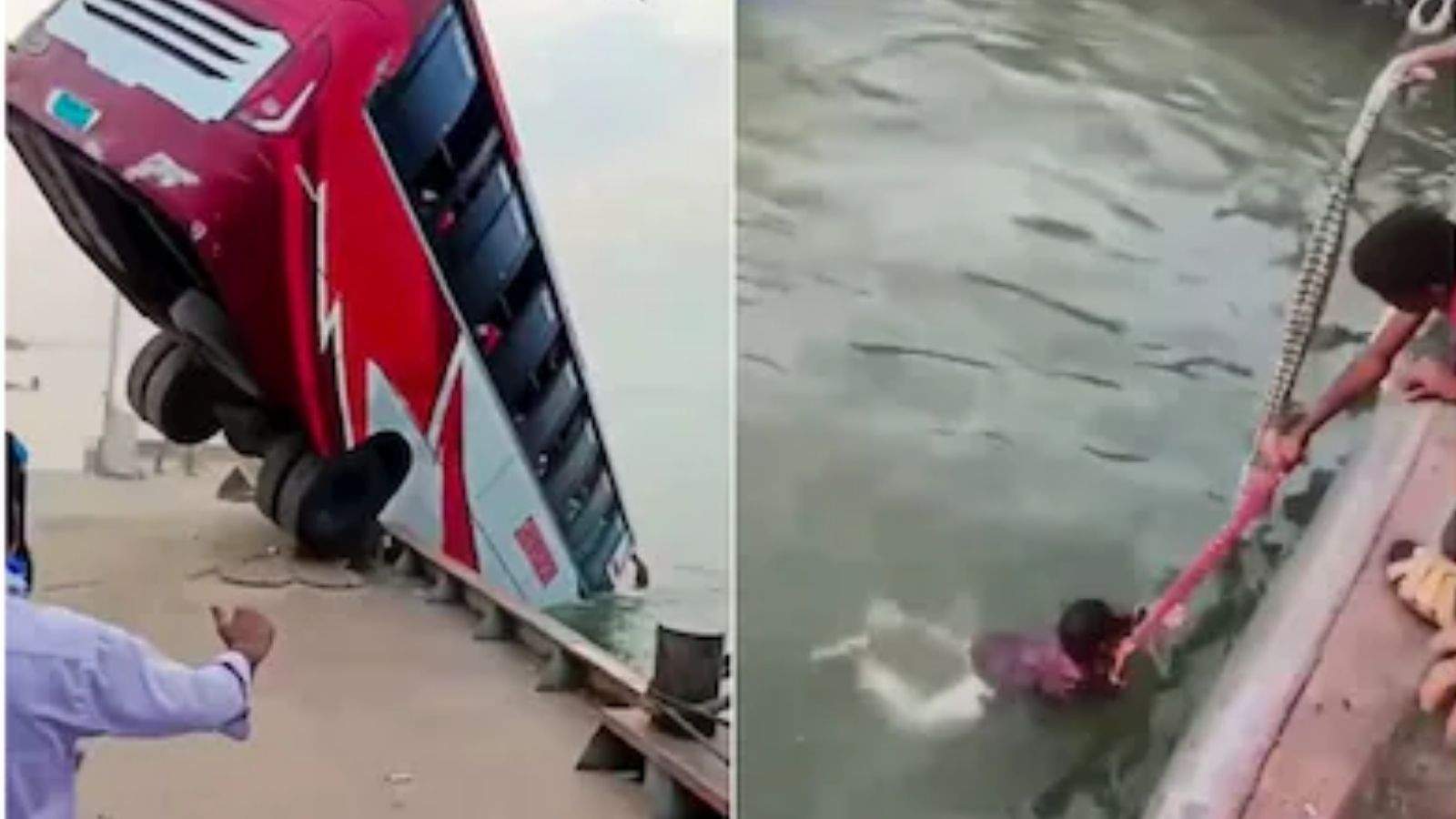 Tragic Accident in Bangladesh: Bus Plunges into River While Boarding Ferry; 23 Passengers Dead, Several Missing