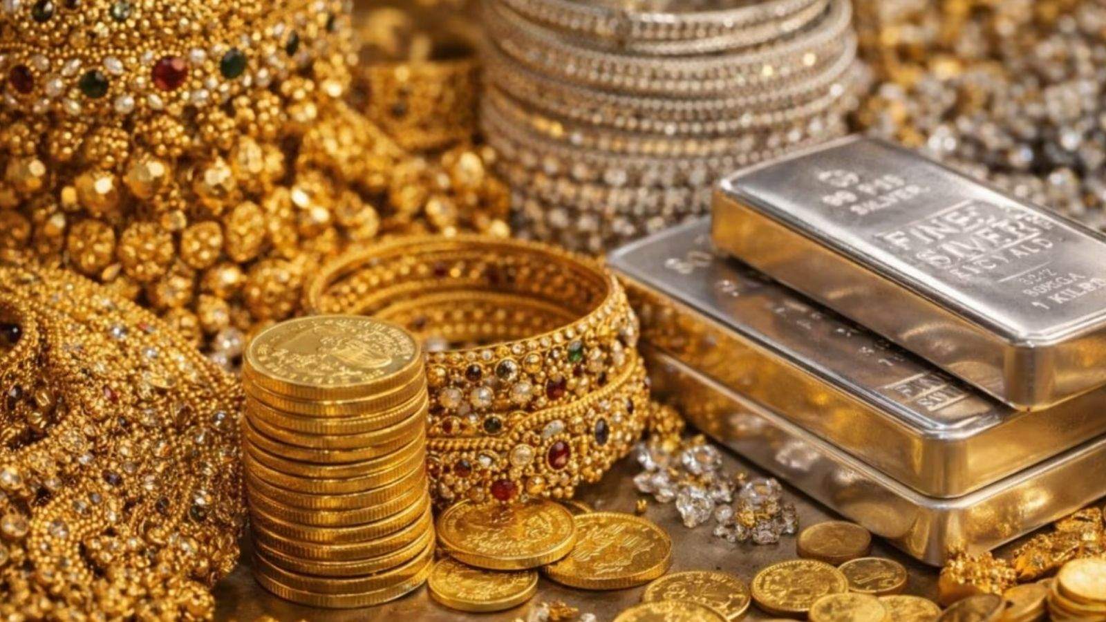 Gold and Silver Prices Drop Amidst War: Steep Decline in 28 Days—Check the Latest Rates