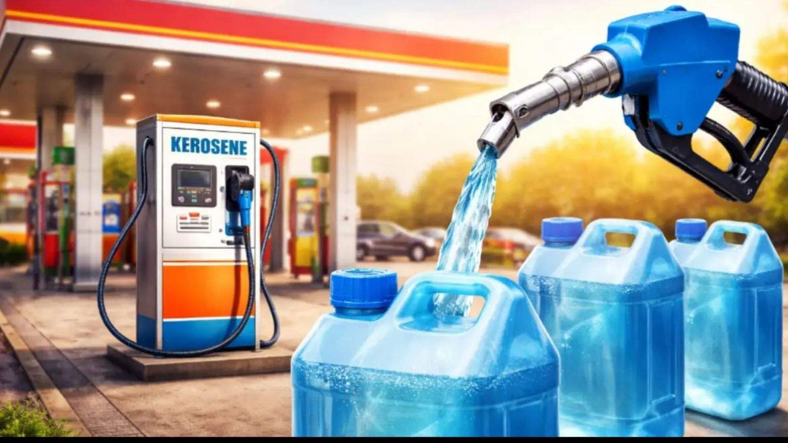 Kerosene will also be available at petrol pumps.
