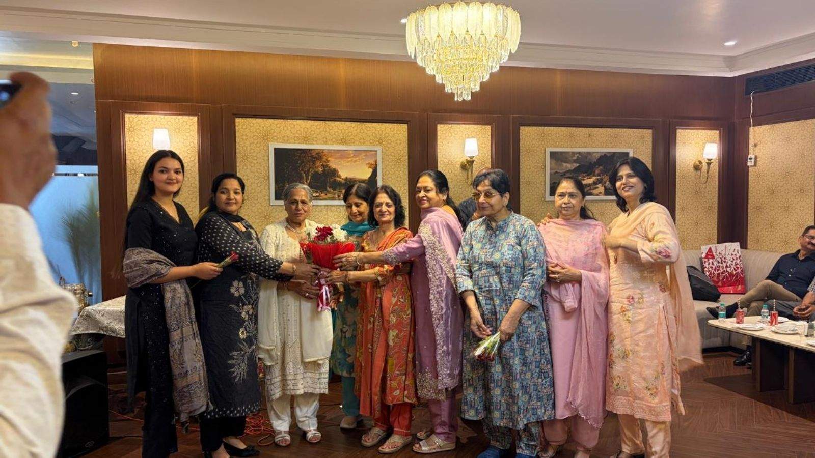 Special program on International Women's Day at Olive Green Resort, Kapurthala, senior women were honored