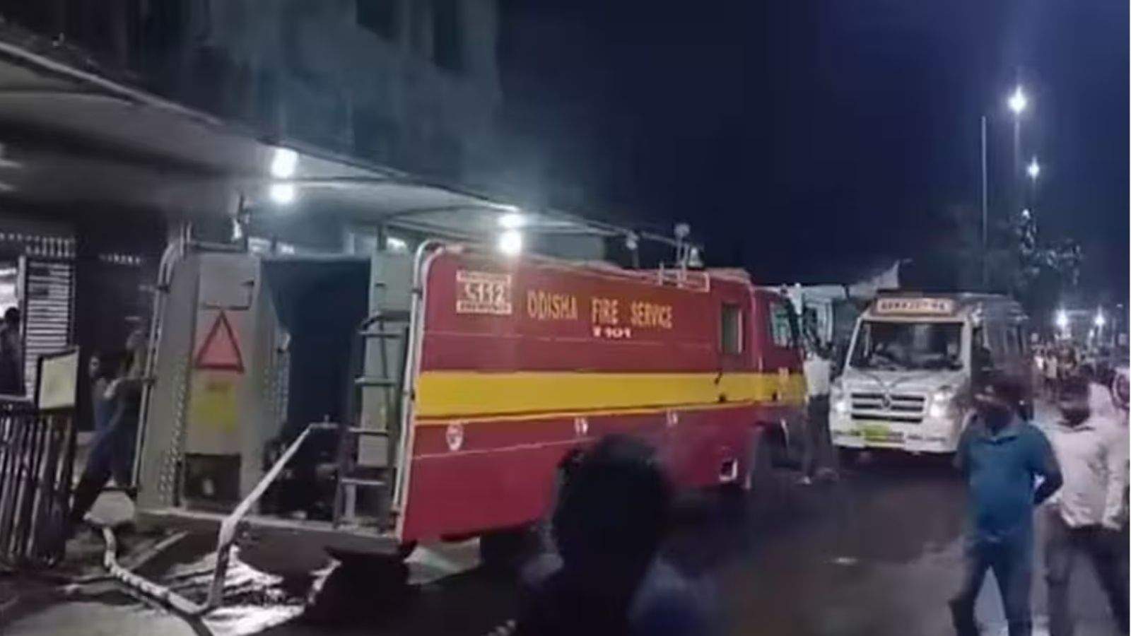 Massive Fire at Cuttack Medical College Hospital in Odisha