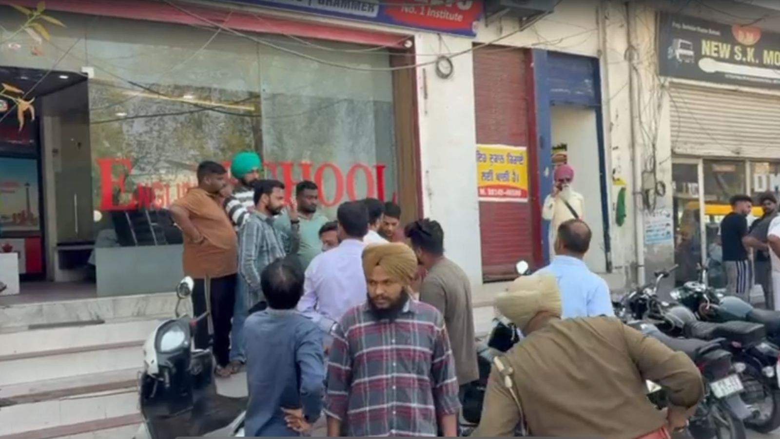 Moga Sarpanch Firing