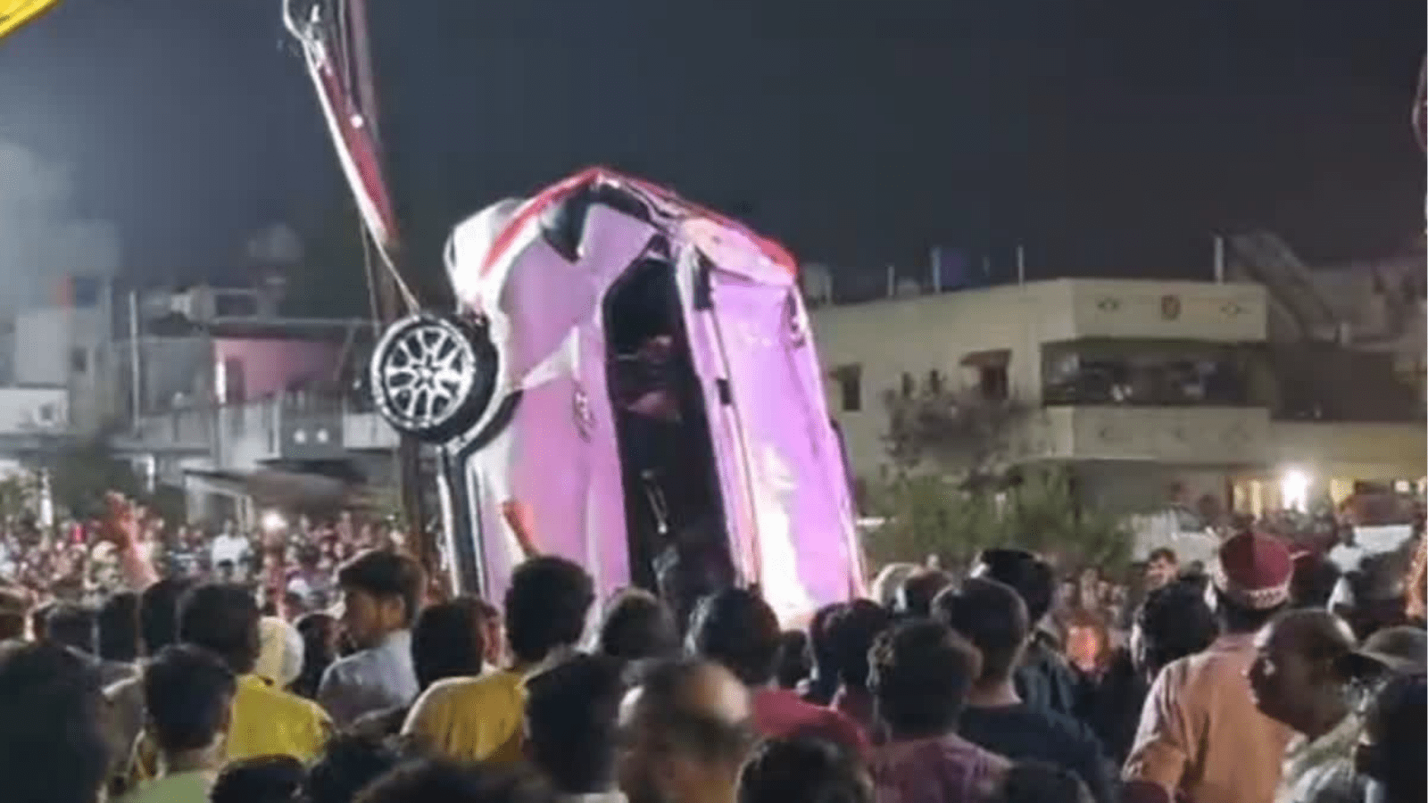 Nine members of the same family die in a tragic accident in Nashik, Maharashtra, after their car falls into a well.