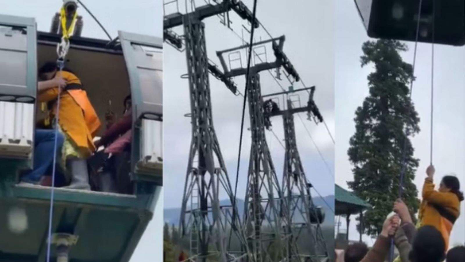 300 tourists stuck in the air due to technical failure in Gulmarg of Jammu and Kashmir,